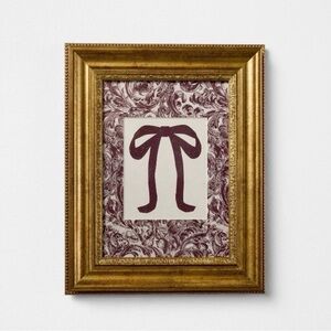 8"x10" Block Print Bow
Framed Wall Art 
Threshold designed with
Studio McGee